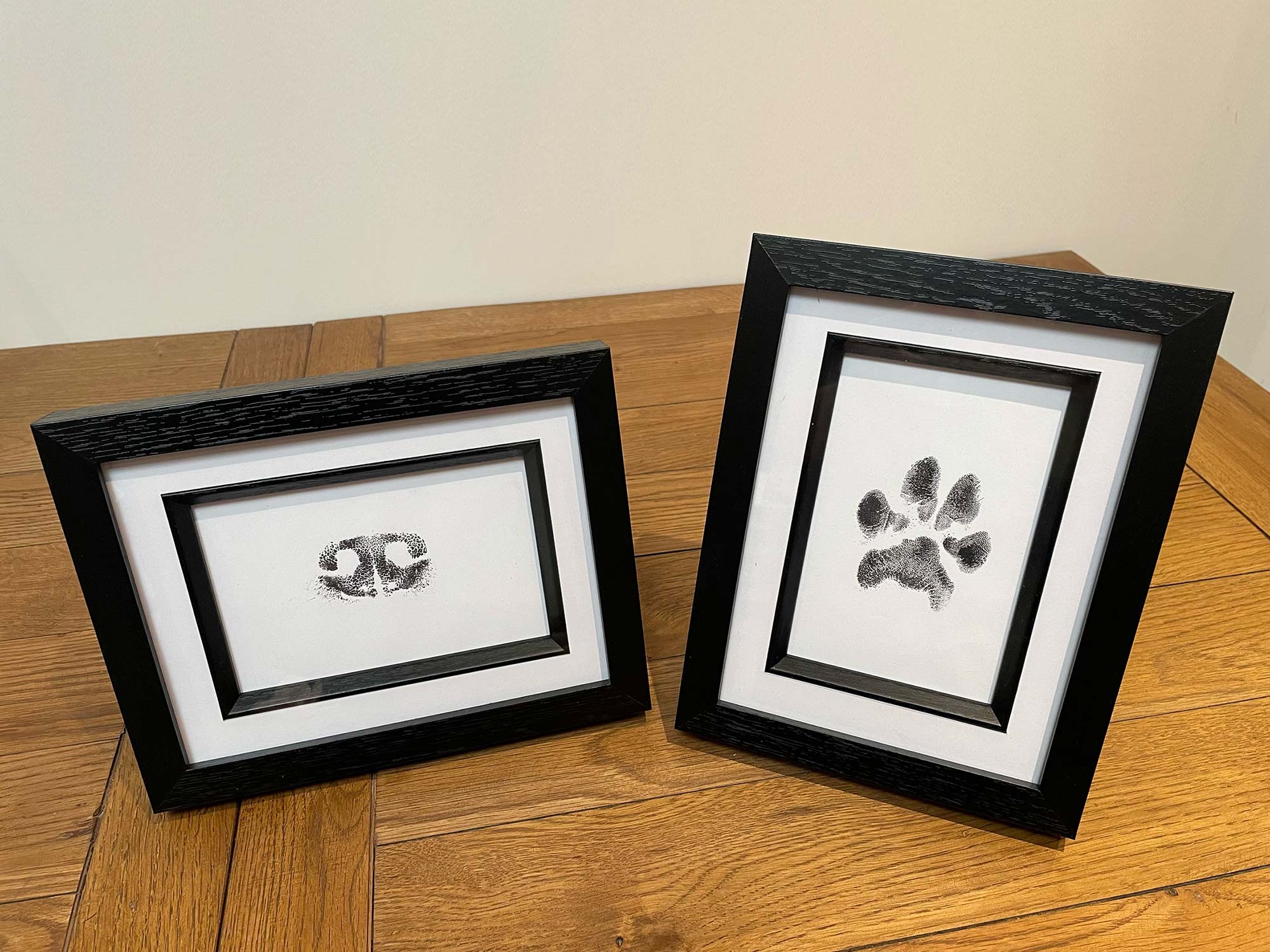 Paw and nose prints The Meadows Pet Crematorium